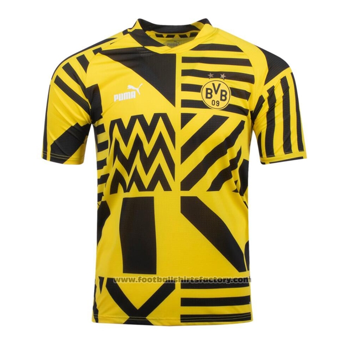 Pre-match Shirt Borussia Dortmund 2022 Yellow and Black